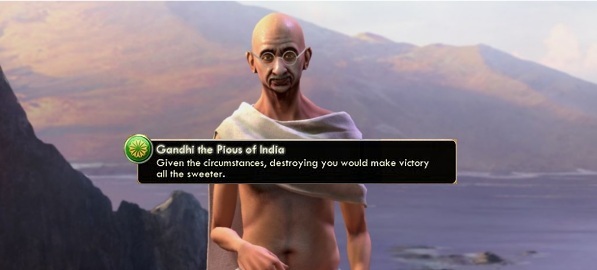 Klassisk civ 5 ghandi