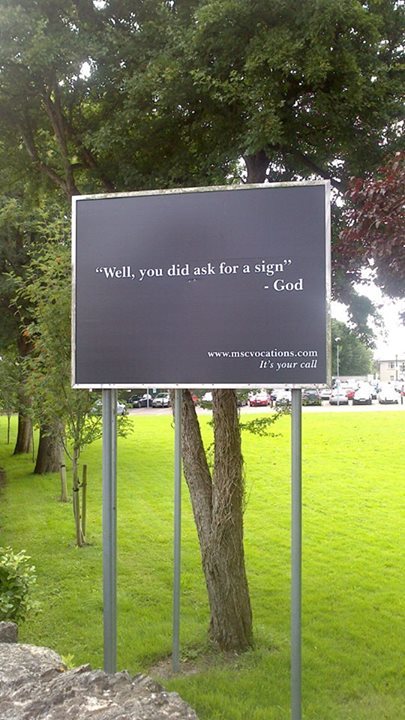 You asked for a sign