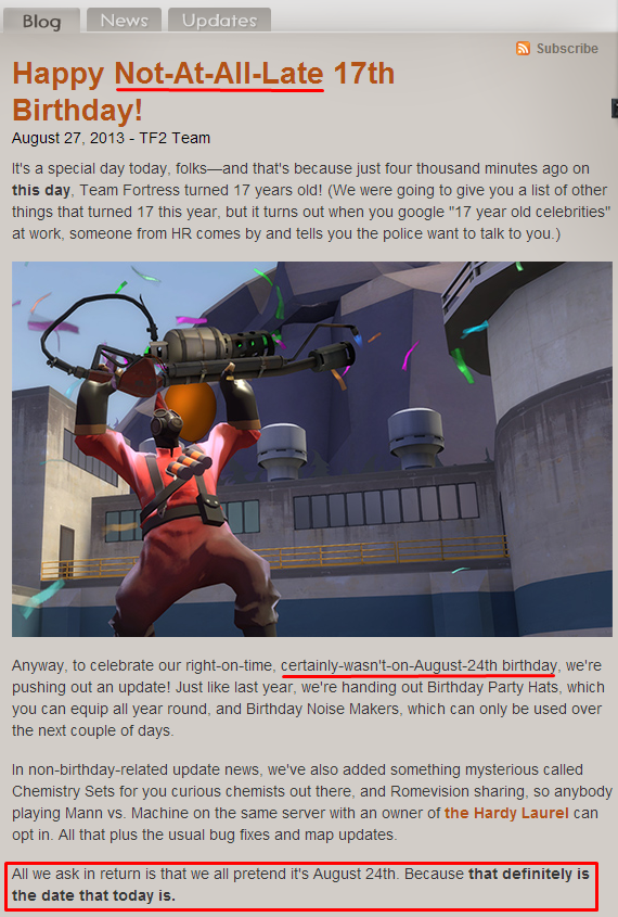 TF2 nyheter