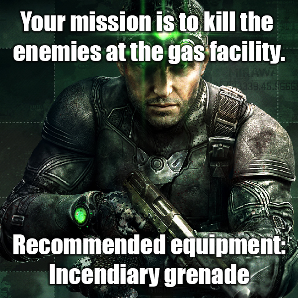 Logiken i Splinter Cell