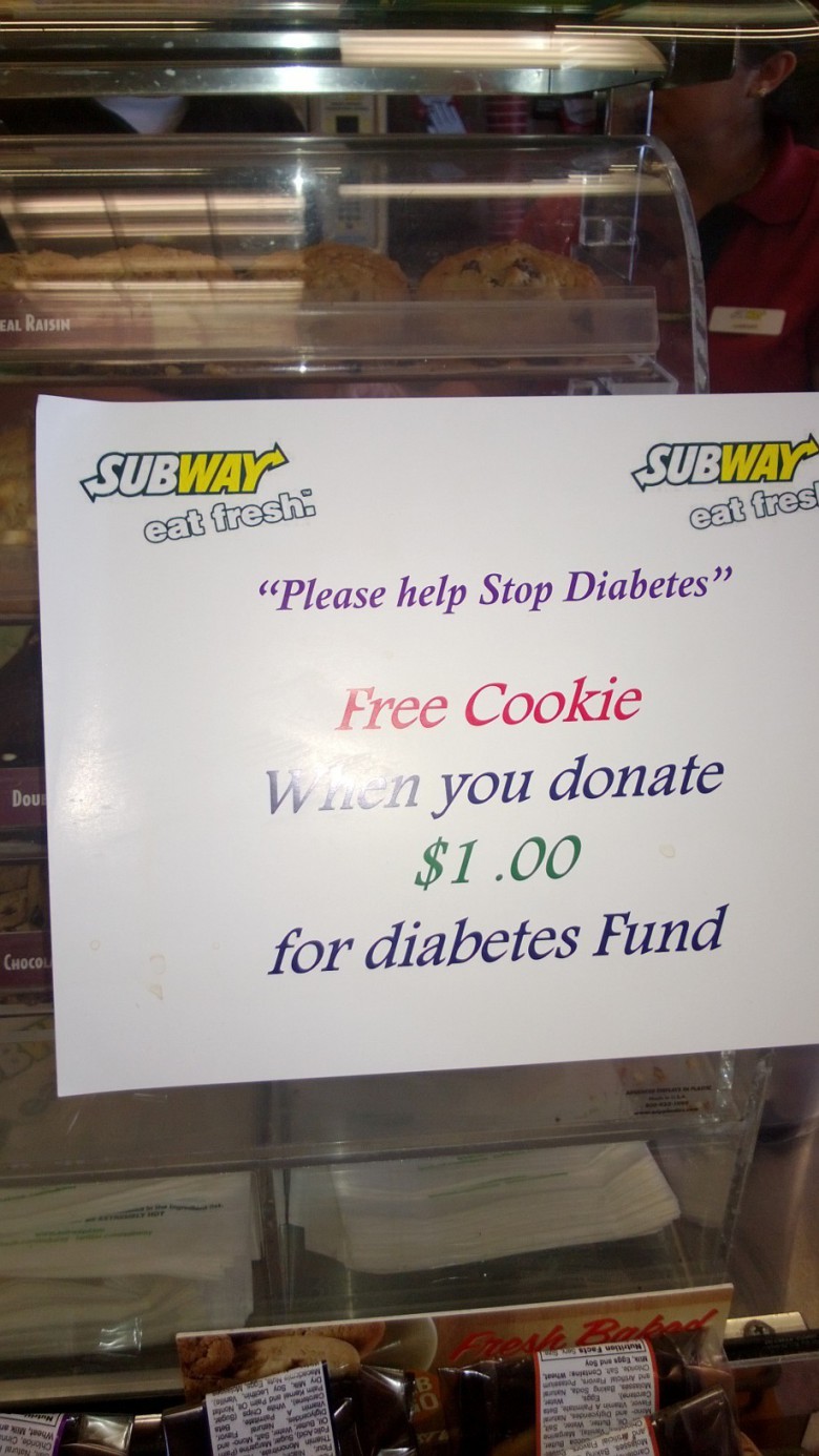 Subway förstår inte
