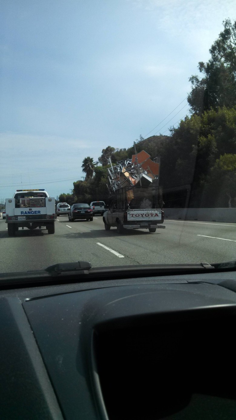 Scrap metal jenga
