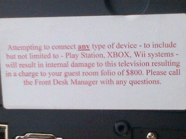 Anti-gaming hotell