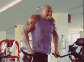 The rock har kul