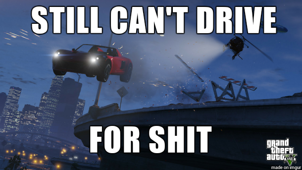 GTA V bilkörning