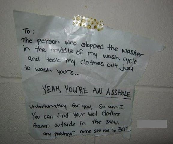 You're an asshole
