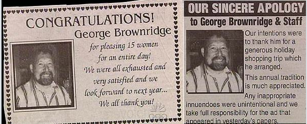 Grattis George