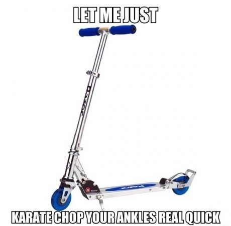 Scumbag kickbike