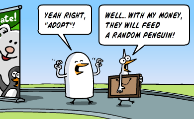 Adoptera pingvin