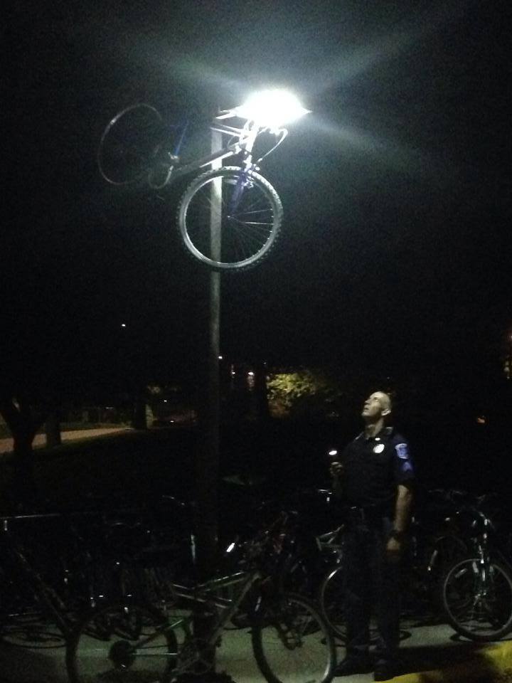 Polis är förvirrad över prank