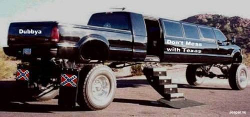 Fet bil från Texas
