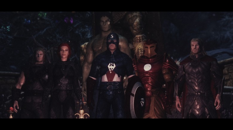 Avengers i skyrim