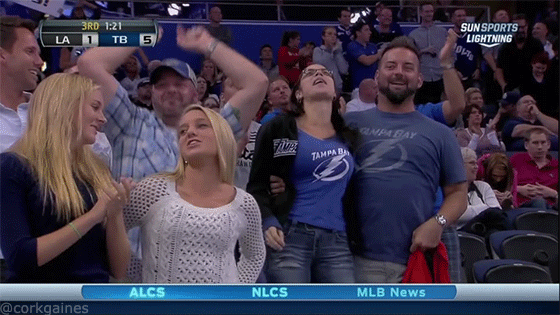 Enjoying the show