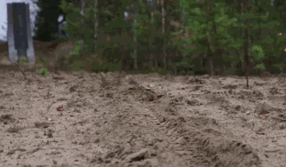 Grymt hopp med dirtbike