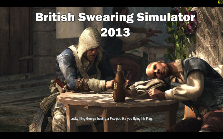 British swearing simulator