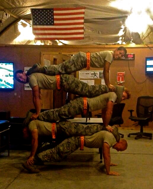 Human stacking