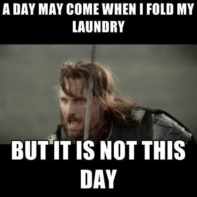 Indeed, Aragorn!