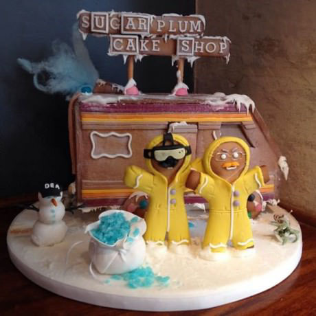 Pepparkakshus "Breaking Bad Style!"