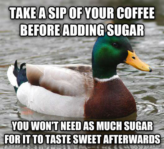 För er kaffedrickare!