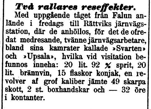 Hundra år gammal polisnotis!