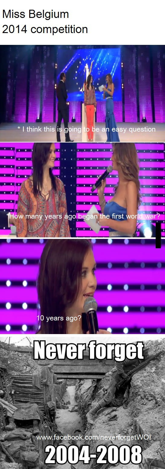 Never forget!