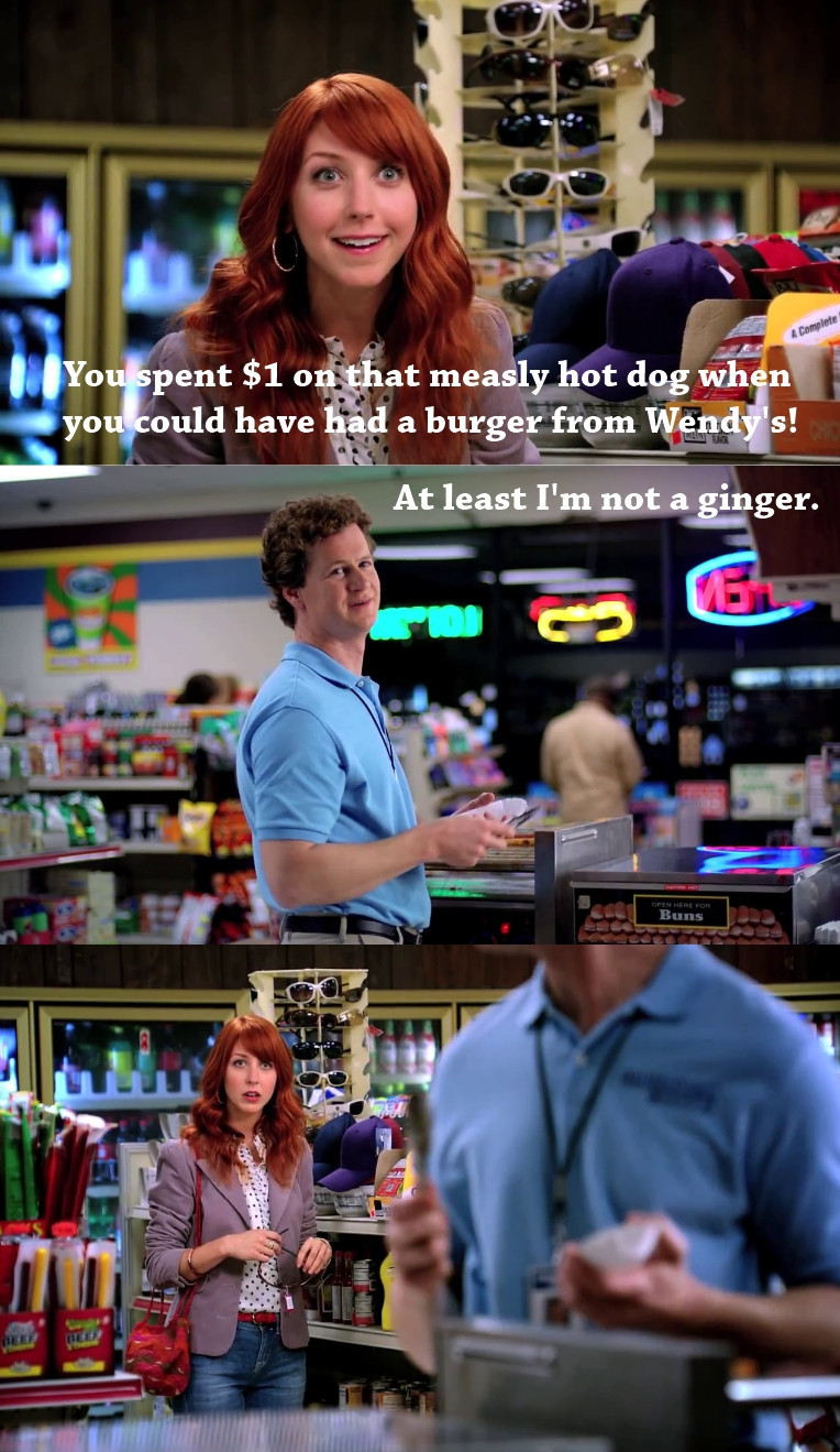Jag är iallafall inte ginger