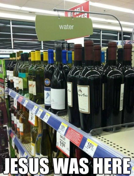 Jesus was here!