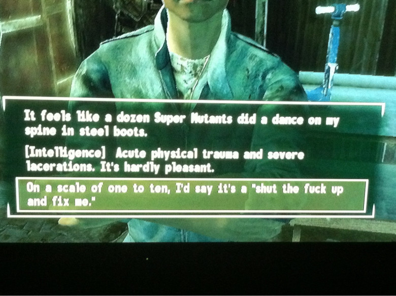 Fallout 3 nailed it