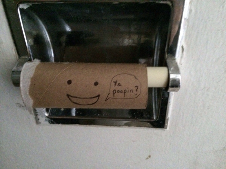 Slut på papper