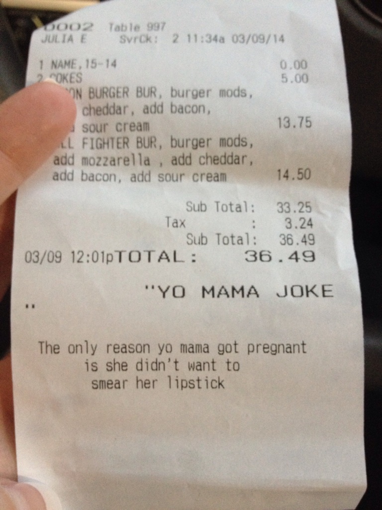 Yo mama joke