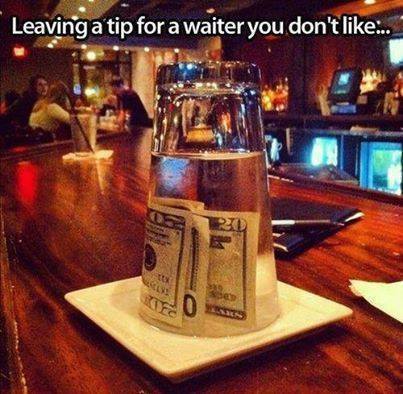 Tips i baren
