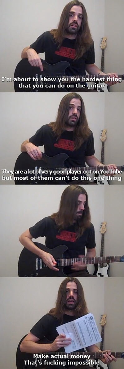 Det svåraste med gitarr