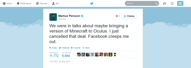 Tack oculus