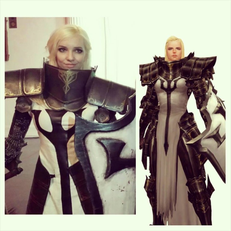 Crusader cosplay