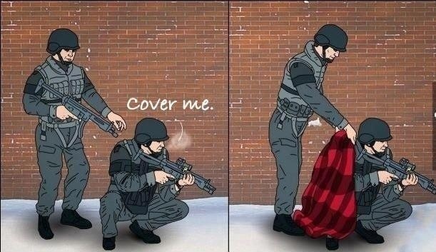 Cover me