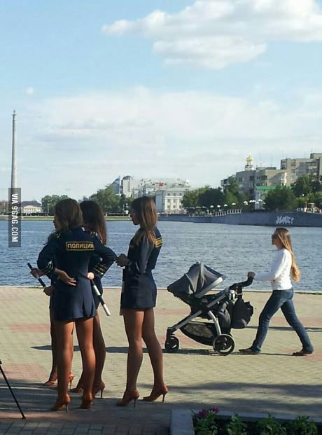 Rysk polis i Ekaterinburg