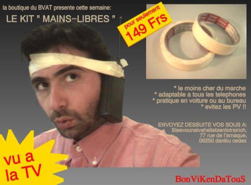 Fransk handsfree