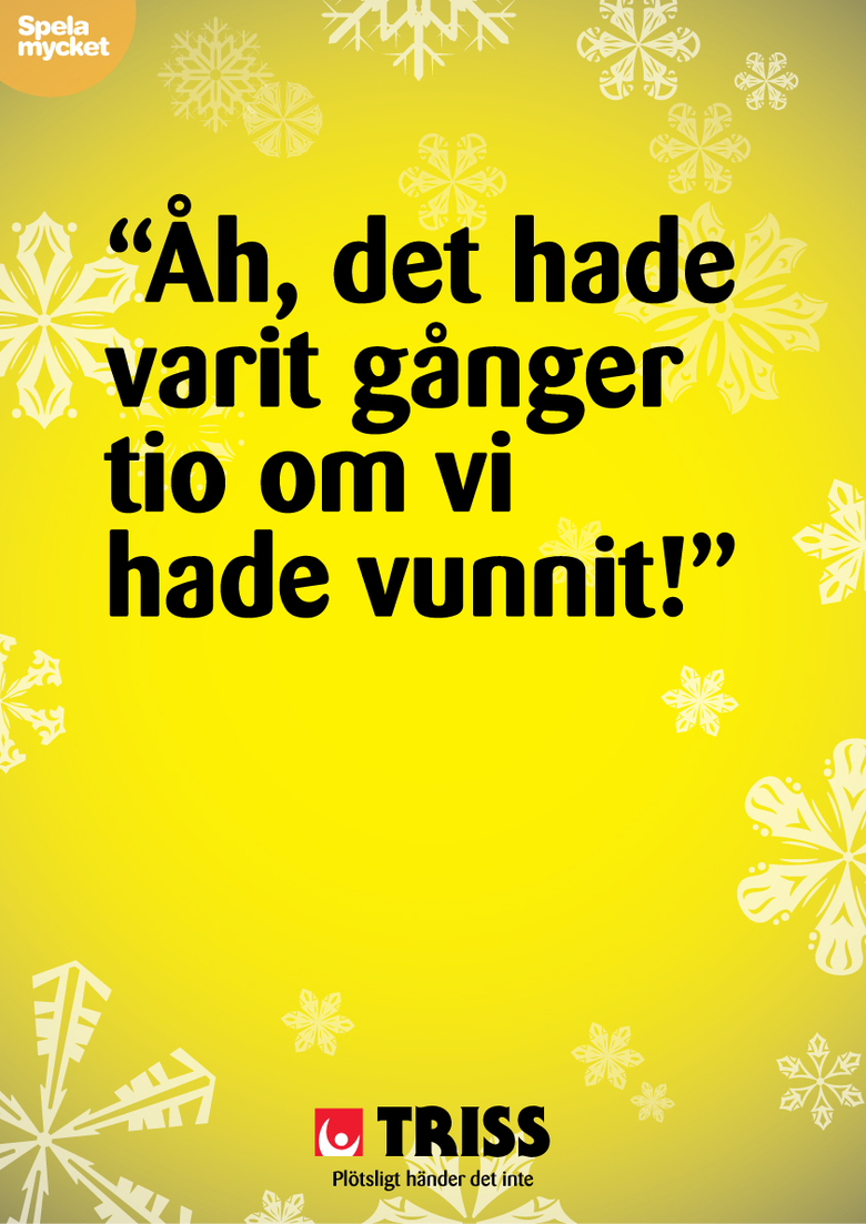 Triss julreklam (som den borde vara) – bild 3 av 3