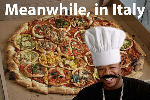 Pizza på pizza