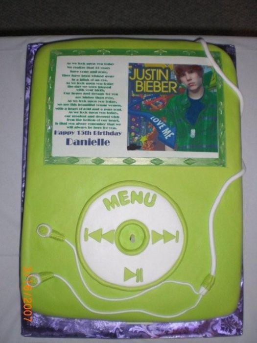 Justin Bieber-tårtor – bild 11 av 16