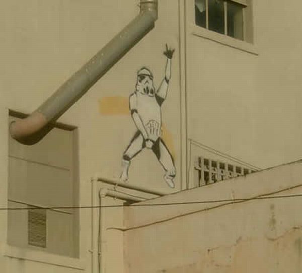 Starwars fans börjar med gatukonst – bild 6 av 30