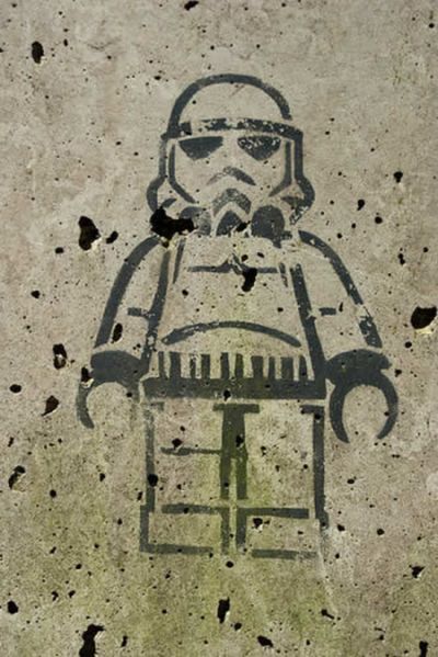 Starwars fans börjar med gatukonst – bild 7 av 30