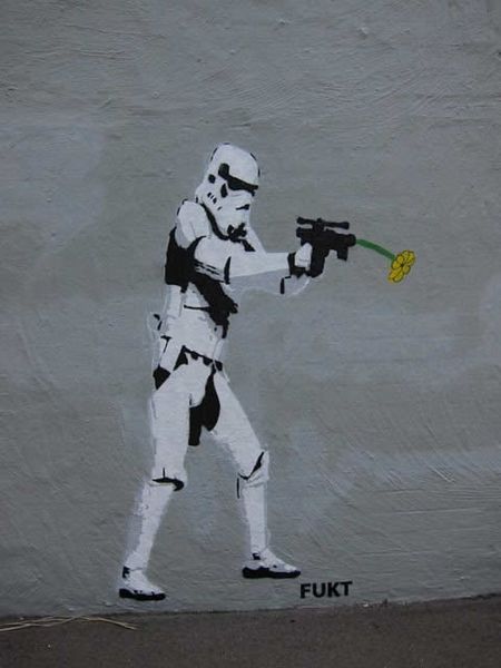 Starwars fans börjar med gatukonst – bild 14 av 30