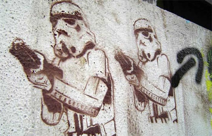 Starwars fans börjar med gatukonst – bild 19 av 30