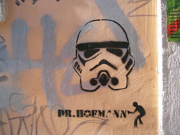 Starwars fans börjar med gatukonst – bild 22 av 30