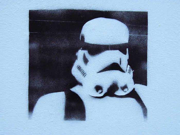 Starwars fans börjar med gatukonst – bild 25 av 30