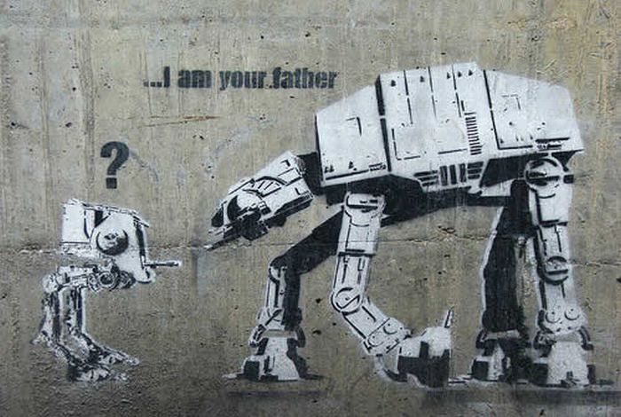 Starwars fans börjar med gatukonst – bild 26 av 30