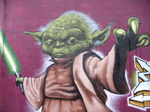 Starwars fans börjar med gatukonst – bild 28 av 30
