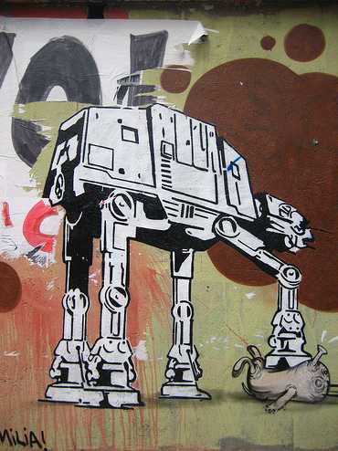 Starwars fans börjar med gatukonst – bild 30 av 30