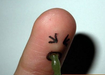 Finger som spyr